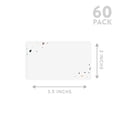 thumbnail image 5 of Koyal Wholesale Terrazzo Place Cards for Wedding Party Tables, Seating Name Place Cards for Holders, 60 Pack, 5 of 5