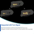 thumbnail image 5 of Spec-D Tuning Chrome LED Projector Headlights w/Sequential Turn Signal Compatible with 2015-2023 Dodge Charger with factory halogen headlights, 5 of 6
