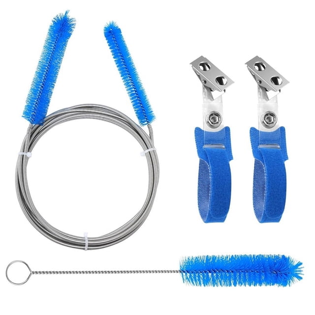 Juego de 4 Cepillos Limpieza para Tubos , Aptos Mangueras y Máscaras Estándar con Diámetros 15 A 22 mm