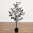 thumbnail image 5 of Nearly Natural 4ft. Artificial Halloween Black Enkianthus Tree, 5 of 6