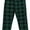 Deer Head-Green, variant on Men's Super Soft, Buffalo Plaid with Deer Head, Polar Fleece Lounge Pants-1233-Red-Lg