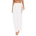 thumbnail image 4 of Sunloudy - Pantalones rectos casuales para mujer con bolsillos, pantalones largos de negocios de cintura alta de color sólido a la moda Sunloudy  moda, 4 of 8