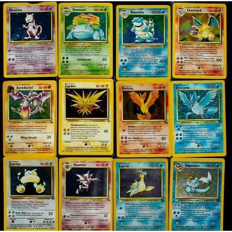 Pokemon TCG 10 Card Vintage WoTC Mystery Pack - Guaranteed 1st Edition -  English & Authentic - No Duplicates- kickzNkardz 