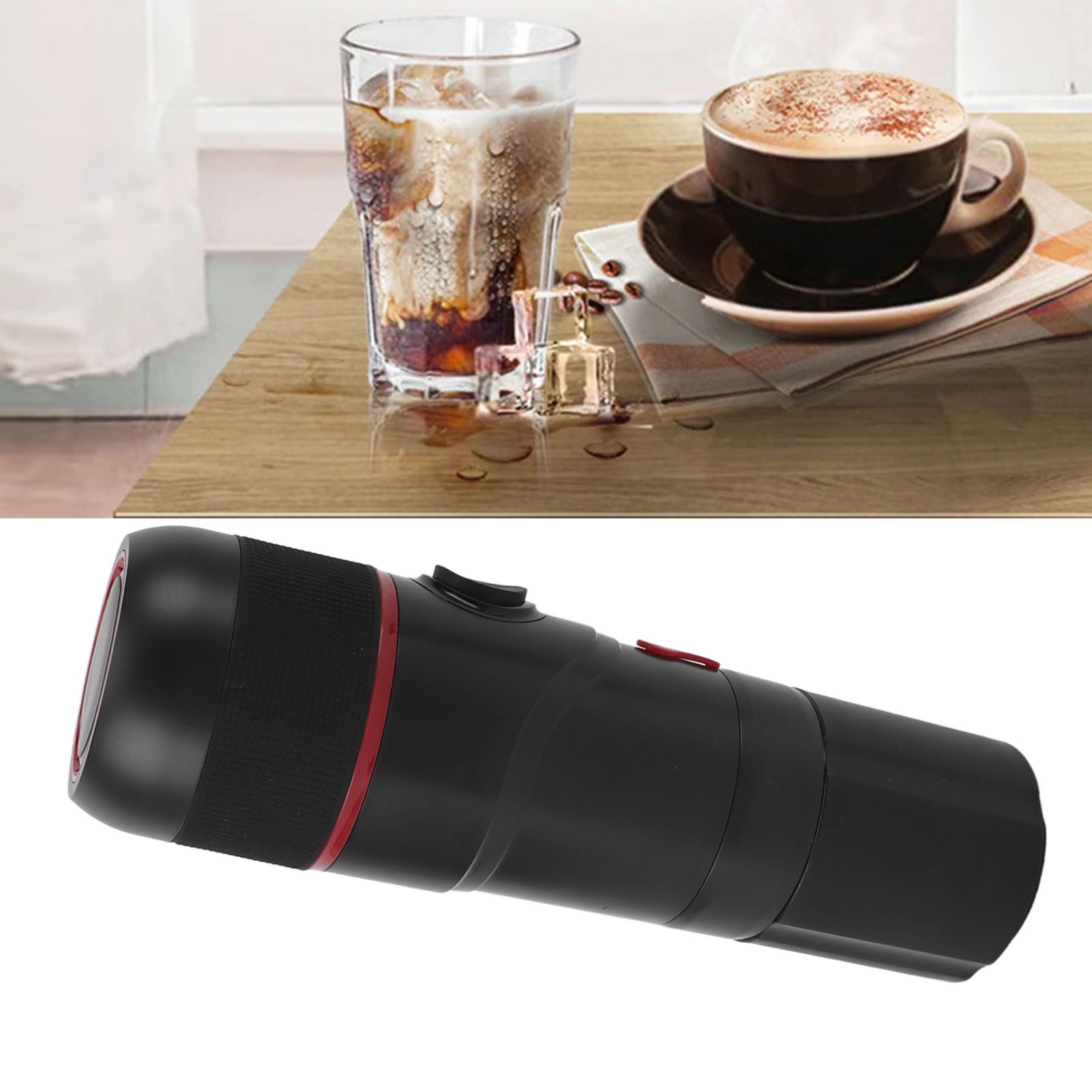 coffee maker that plugs into cigarette lighter 3 In 1 Portable Machine For Travel, Electric Coffee With Car Cable AUTO COFFEE MAKER Travel Car