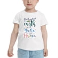 thumbnail image 2 of Hand Picked for Earth By My NANA In Heaven Cute Toddler Tshirts for Boys Girls (White, 4T), 2 of 5