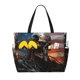 thumbnail image 1 of Easygdp Cyberpunk Skull American Flag Bolsa de Viaje de Playa de Gran Capacidad, Bolsa Tote Perfecta para la Playa, Escapadas de Fin de Semana y Viajes, 1 of 7