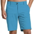 thumbnail image 2 of Hilenly Mens Cotton Shorts Stretch Golf Shorts Classic Fit Chino Shorts with Pockets, 2 of 3