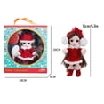 thumbnail image 4 of Ounissouiy Kid Christmas Dress up Doll Small Playing Prop Kids Pretend Toy Fashion Dolls Toys Festival Gift Niños Niñas Modelos Kits de decoración para fiestas Tipo 1 Ounissouiy HA044884-01, 4 of 6