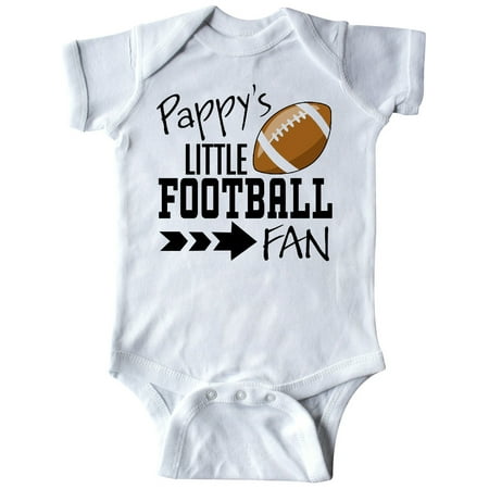 

Inktastic Pappy s Little Football Fan Gift Baby Boy or Baby Girl Bodysuit