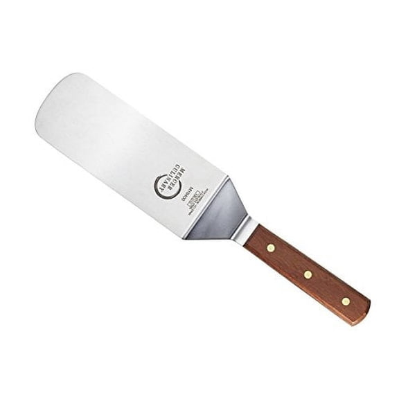 Mercer Culinary Rosewood Handle Praxis Turner, 8 Inch x 3 Inch, Brown