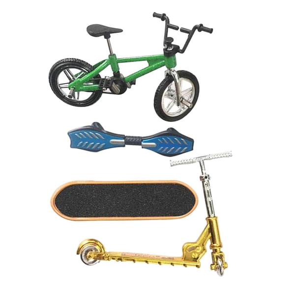 de juguetes de 1:18 Fintertip monopatín Scooter oscilante modelo de juguete - B Hugo patineta de dedo