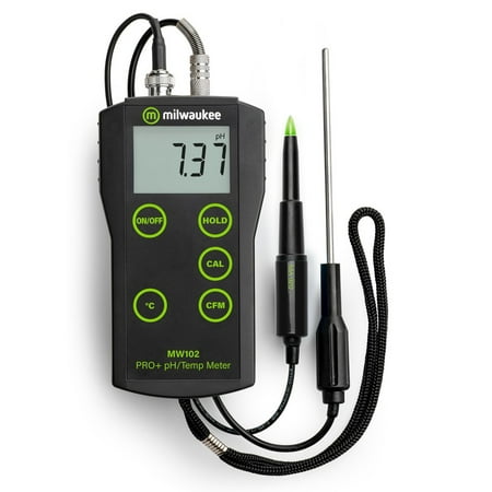 

Milwaukee MW102-FOOD PRO+ 2-in-1 pH and Temperature Meter for Food