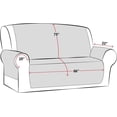thumbnail image 4 of Housse de Canapé Imperméable avec Sangles Élastiques Réglables Lavable Antidérapante Protecteurs de Meubles (Grand/3 Places), 4 of 5