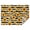 Black White Stripe, variant on Black White Stripe Sunflower Pattern Rectangle Tablecloth 60"x84",Waterproof Polyester Rectangle Table Cloth, Wipeable Spillproof Polyester Tablecloth for Dining, Camping, Indoor and Outdoor