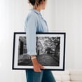 thumbnail image 4 of Cobblestone Charleston B&W - Charleston South Carolina Photography Black Framed Wall Art Print 20 x 30 inches, 4 of 8