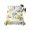 Yellow, variant on Summer Lemon Queen Size Flat Sheet, Wrinkleproof & Fadeproof Cooling Flat Bed Sheet Only, Yellow Fruits Botanical Spring Floral Breathable Soft Bedding Top Sheets 90 x 102 Inches