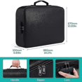 thumbnail image 3 of Fireproof and waterproof document bag with lock for home office and travel fireproof and waterproof, 3 of 5