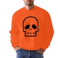 thumbnail image 1 of TJAZFJPA Sweat-Shirt Marron à Col Rond pour Hommes Mode Décontractée Impression 3D Manches Longues Pull à Capuche Hauts Sweat-Shirt Noir Hommes Grands Sweat-Shirt Robe, 1 of 4