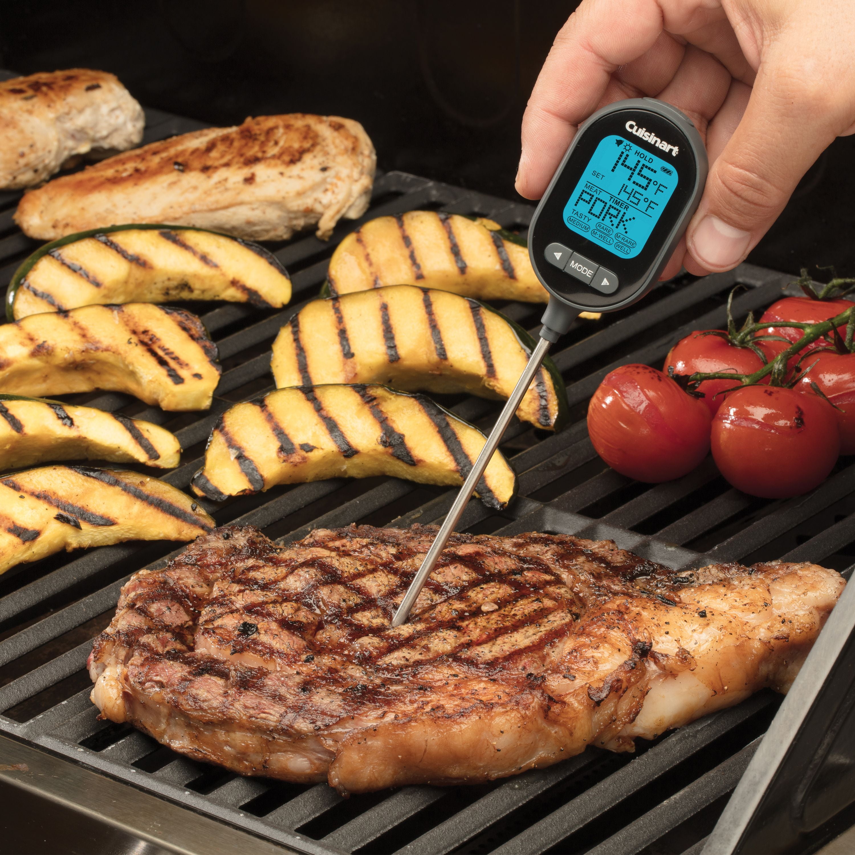 Bluetooth Easy-Connect Thermometer with 2 Meat Probes - Cuisinart CBT-100