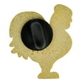 thumbnail image 3 of Chinese Zodiac Enamel Lapel Pin - Year of the Rooster Lapel Pin, 3 of 3