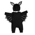 thumbnail image 3 of Halloween Costumes for Kids Toddlers Infant Baby Kids Boys Girls Romper Set Romper + Hat Imp Halloween, 3 of 3