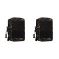 thumbnail image 1 of Greeniant Bolso de hombro impermeable de nailon de gran capacidad, paquete de pecho Unisex a prueba de polvo, accesorios para ciclismo, bolso cruzado, camuflaje negro 2piezas Greeniant CBP361875, 1 of 6