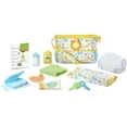 thumbnail image 1 of Juego de muñecas Melissa & Doug Mine to Love Travel Time Play Set con bolsa de pañales 17 piezas, 1 of 26