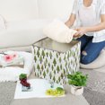 thumbnail image 6 of 13" Storage Bins Cubes Toy Box Organizers Laundry Baskets for Shelves Green, 6 of 8