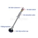 thumbnail image 3 of Extractor de abolladuras neumático para coche, Kit de herramientas de martillo deslizante, ventosa para reparación de carrocería, 3 of 4