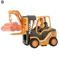 thumbnail image 2 of Travelwant Friction Fork Lift with Pallet Cargo Warehouse Truck Vehicle Toy Forklift for Kids, 2 of 9