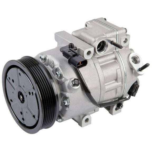 AC Compressor & A/C Clutch For Hyundai Genesis Sedan V6 2009 2010 2011 2012 2013 2014 - BuyAutoParts