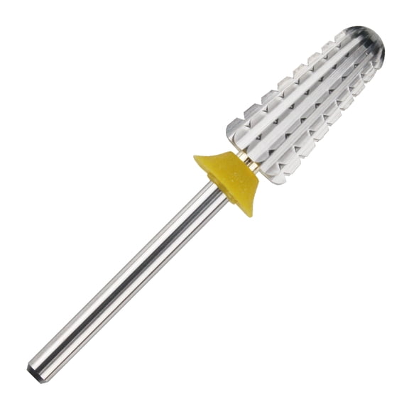 C & I Nail Drill Volcano Bit 2 Way Edition for Nail Tech to Nail Gel & Acrylic Nails Remove , for Electric Manicure Drill Machine, Double Hand Use