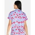thumbnail image 4 of Women’s Valentine’s Day Print Shorty Notch Collar Pajama Set from Way to Celebrate, 2-Piece, Sizes XS-3X, 4 of 4