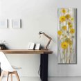 thumbnail image 6 of Epic Graffiti 'Roadside Flowers I' by Silvia Vassileva, Canvas Wall Art, 20"x60", 6 of 9