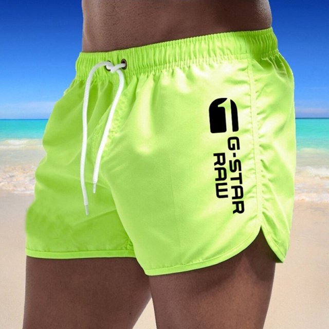 Pantalones cortos de natación para hombre, bañadores coloridos, ropa de playa, bañadores sexys, pantalones cortos para tabla de Surf, Verano Fivean unisex