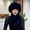 Black, variant on 1 Pc Hat + 1 Pc Scarf, Purple Scarf ,Hat,& Gloves, 2 Pcs/Set Women Winter Hat Scarf Set Fuzzy Plush Thickened Windproof Heat Retention Neck Wrap Solid Color Dome Fisherman Hat