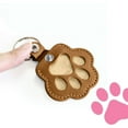 thumbnail image 7 of Danhjin Pet Memorial Keychain with Hair Storage Paw Shaped Leather Keyring for Cats/Dogs Hair Keepsake, Portable Pet Loss Gift for Purse & Backpack, 7 of 7
