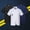 White, variant on Chef Top Short Sleeves Solid Color Pocket Buckle Unisex Catering Work Clothes Plus Size Bakery Restaurant Chef Uniform Canteen Clothes