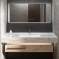 thumbnail image 6 of EZANDA Single Single-handle Bathroom Faucet with Drain Assembly,Black Stainless, 6 of 9