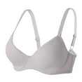 thumbnail image 4 of BILIKEYU Women's Adjustable Strap Full Coverage Comfortable Bras, Push Up Bra, Bras for Women, Jelly Bras for Women, 4 of 5