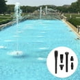 thumbnail image 4 of Shisuyan 8 Pcs Fountain Pump Nozzle Set Water Spray Heads for Pond Fountain Submersible Pump Pool, 4 of 8