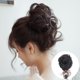 thumbnail image 5 of Bollo De Pelo Ondulado 1 pieza de cabello rizado con clip de garra Extensión de cabello desordenado para dama (marrón negro), 5 of 5