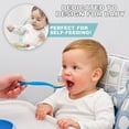 thumbnail image 3 of MesaSe Toddlers Utensils Spoons Baby Spoons Feeding Tool Heat Sensitive Kids Tableware BPA Free, 3 of 5