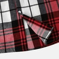thumbnail image 6 of Hfyihgf Flannel Plaid Hoodie Shirts for Mens Trendy Relaxed-Fit Button Down Long Sleeve Lightweight Hood Shirts Jackets(Red,L), 6 of 8