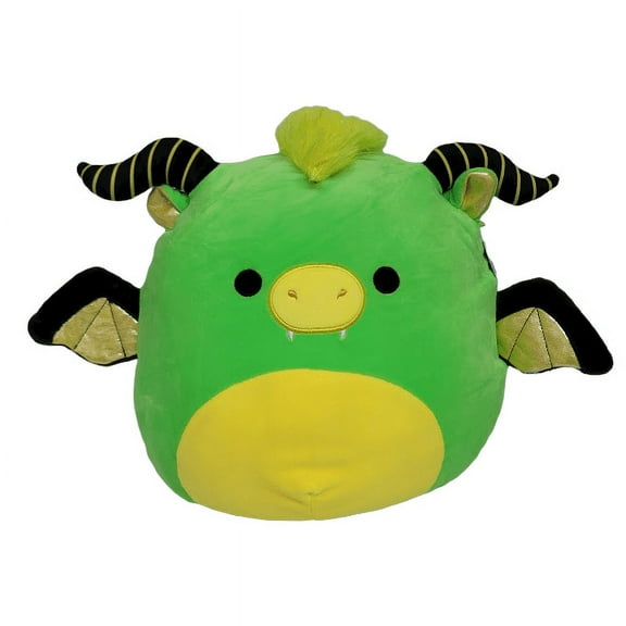 Squishmallows Official Kellytoys Plush 8 Inch Bethuna the Horned Dragon Blacklight Edition Ultimate Soft Stuffed Toy