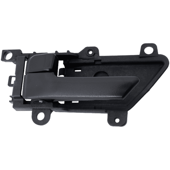 Interior Door Handle Compatible with 2007-2012 Hyundai Veracruz Front or Rear, Driver Side Textured Black
