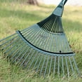 thumbnail image 4 of Trjgtas 42cm Steel Fan Rake Replacement Heavy Rake for Garden Grass Patio Leaves Leaf Lawn 22 Tooth, 4 of 5