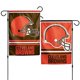 thumbnail image 1 of Bandera de jardín Wincraft NFL Cleveland Browns 12 pulgadas por 18 pulgadas, 1 of 1