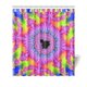 thumbnail image 1 of ABPHQTO Cortina de ducha Tie Dye Cortina de ducha impermeable 160x180 cm, 1 of 2