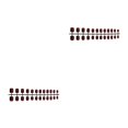 thumbnail image 2 of Justharion Square Nail Set Classic Scratch Resistant Artificial Press-on Fingernails Full Cover Strong Viscosity Manicure Stickers Type 1 2Set, 2 of 6